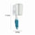 Reusable Lint Roller - 2-In-1 Lint Remover Roller With Brush Trapping Pet Hair Fibers Perspective: top