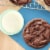 Pillsbury Ready to Bake Double Chocolate Refrigerated Cookie Dough Perspective: top