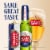 Stella Artois 0.0 Alcohol Free Belgian Style Lager Beer Perspective: top