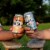 Busch Light Peach American Lager Beer Perspective: top