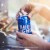 Bud Light Lager Beer Perspective: top