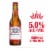 Budweiser Domestic Lager Beer Perspective: top