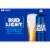 Bud Light® Reclosable Aluminum Beer Bottles Perspective: top