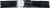 Merrick Black Plastic Tubular Hangers Perspective: top