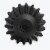 Gaiam Restore Vibrating Foot Roller - Black Perspective: top