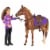 Breyer Freedom Series Western Horse and Rider Doll Kids Toy Set and Accessories Perspective: top