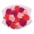 Rainbow Carnations Bouquet Perspective: top