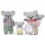 Calico Critters™ Outback Koala Family Playset Perspective: top