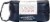 IZOD Athletics Blue Leather Dopp Bag Travel Set Perspective: top