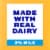 Kraft Singles American Cheese Slices with 2% Milk Perspective: top