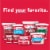Breakstone's Lowfat 2% Milkfat Small Curd Black Cherry Cottage Doubles 4.7 oz Perspective: top