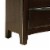 Coaster Phoenix Transitional 2-Drawer Wood Nightstand in Cappuccino Perspective: top