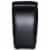 Coaster Cyrus Top Grain Leather Home Theater Upholstered Console Black Perspective: top