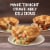 Marie Callender's Turkey Pot Pie Frozen Meal 4-Ct. Perspective: top