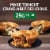 Marie Callender's Beef Pot Pie Frozen Meal Perspective: top