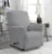 Demori Recliner Slipcover - Gray Perspective: top