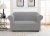 Demori Love Seat Slipcover - Gray Perspective: top