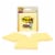 Post-it® Canary Yellow Super Sticky Notes Perspective: top