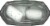 Orbit® White Spearmint Gun Perspective: top