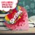 Skittles Original Valentine's Candy Heart Box Perspective: top