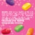 Hubba Bubba Minis Skittles Flavored Bubble Gum Bag Perspective: top