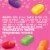 Hubba Bubba Minis Skittles Flavored Bubble Gum Bag Perspective: top