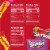 Skittles & Starburst Fun Size Chewy Candy Variety Family Size Bulk Bag Perspective: top