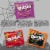 Skittles Original Wild Berry & Shriekers Chewy Candy Fun Size Halloween Bulk Bag Perspective: top