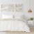 Madison Park Coastal Rice Paper Framed Shadow Box 3 Piece Set with Off White Perspective: top
