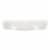 Sleep Philosophy Polyester Gel Contour Foam Pillow in White Finish BASI30-0580 Perspective: top
