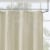 Madison Park Anna Polyester Clip Shower Curtain with Linen Finish MP70-7927 Perspective: top