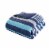 Moonbeams Twin Comforter Set - 7 Piece Rugby Stripes Perspective: top