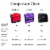 Med Manager Diabetic Supply Organizer with Insulin Cooler Travel Case, Red Perspective: top