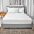 Sealy 300 Thread Count Mattress Pad - White Perspective: top