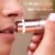 Finishing Touch Flawless Facial Hair Remover Electric Razor Perspective: top
