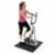 Stamina 86 x 36 Inch Fold-To-Fit Home Gym Fitness Exercise Foam Equipment Mat Perspective: top