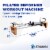 Stamina AeroPilates Pro XP557 Reformer Resistance System with Cardio Rebounder Perspective: top