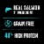 Crave Salmon & Ocean Fish Adult High Protein Grain Free Dry Cat Food Perspective: top
