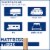 Continental Sleep, 4 High-Density Cooling Gel Memory Foam Vinyl RV Mattress Replacement Perspective: top