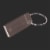 Verbatim 64GB Metal Executive USB Flash Drive - Silver - 64 GBUSB - Silver Perspective: top