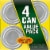 Del Monte® Sliced Yellow Cling Peaches in Heavy Syrup Perspective: top