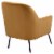 Ashley Furniture Dericka Gold Accent Chair Perspective: top