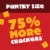 Cheez-It® Hot and Spicy Cheese Crackers Perspective: top