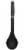 KitchenAid Nylon Basting Spoon - Onyx Black Perspective: top