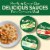 Buitoni® Herb Chicken Tortellini Family Sized Pasta Perspective: top