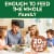 Buitoni® Chicken and Roasted Garlic Tortelloni Family Sized Pasta Perspective: top
