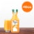 Simply® Light Pulp Free Orange Juice Bottle Perspective: top
