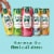 Simply POP Pineapple Mango Prebiotic Soda Can Perspective: top