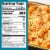 HomeBake 425°/:30 Creamy Tomato Tuscan Style Pasta Frozen Family Meal Side Dish Perspective: top