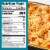 HomeBake 425°/:30 Creamy Tomato Tuscan Style Pasta Frozen Family Meal Side Dish Perspective: top